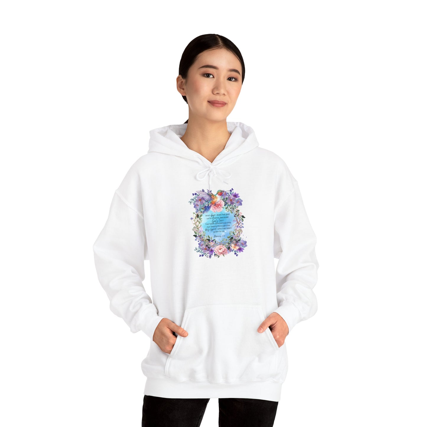 Floral Inspiration Hoodie for Cozy Days, Perfect Gift for Friends, Spring Fashion, Mother’s Day Gift, Everyday Comfort