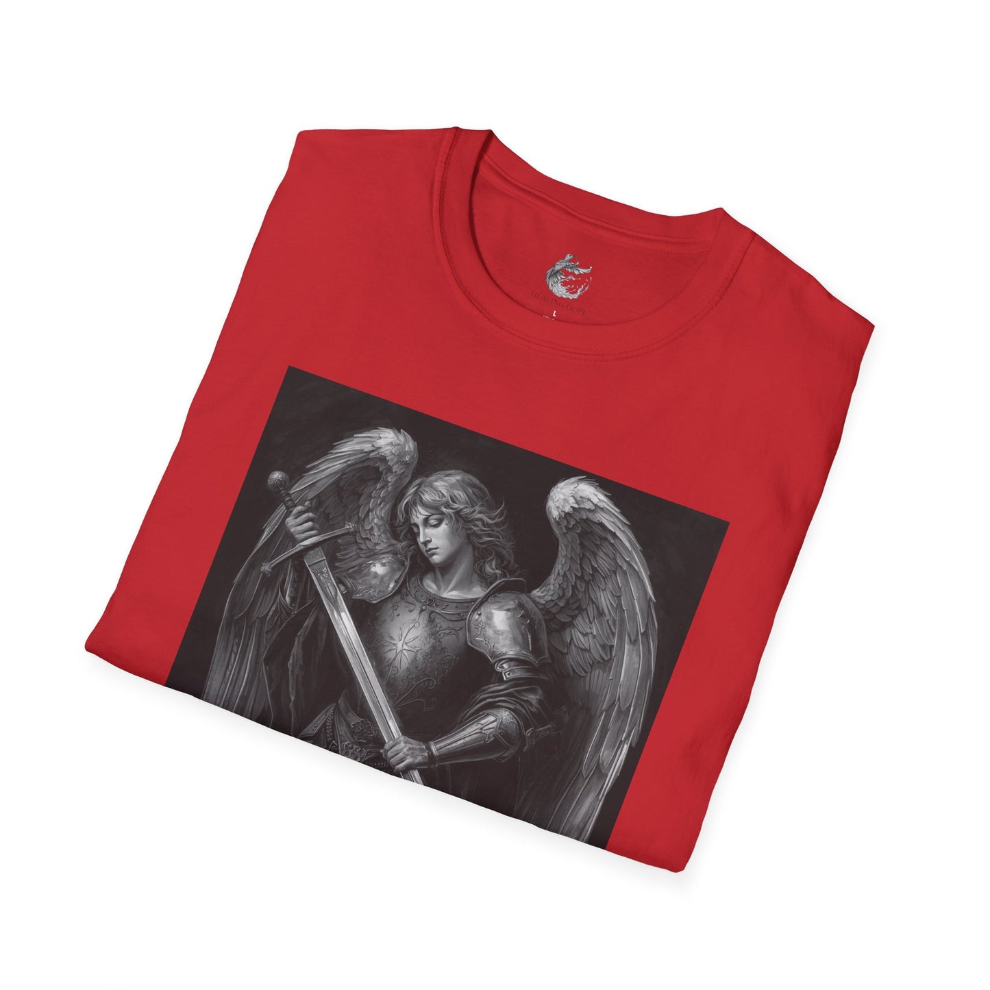 Ephesians 6:12 Angel Graphic Tee - Faith & Hope Unisex T-Shirt