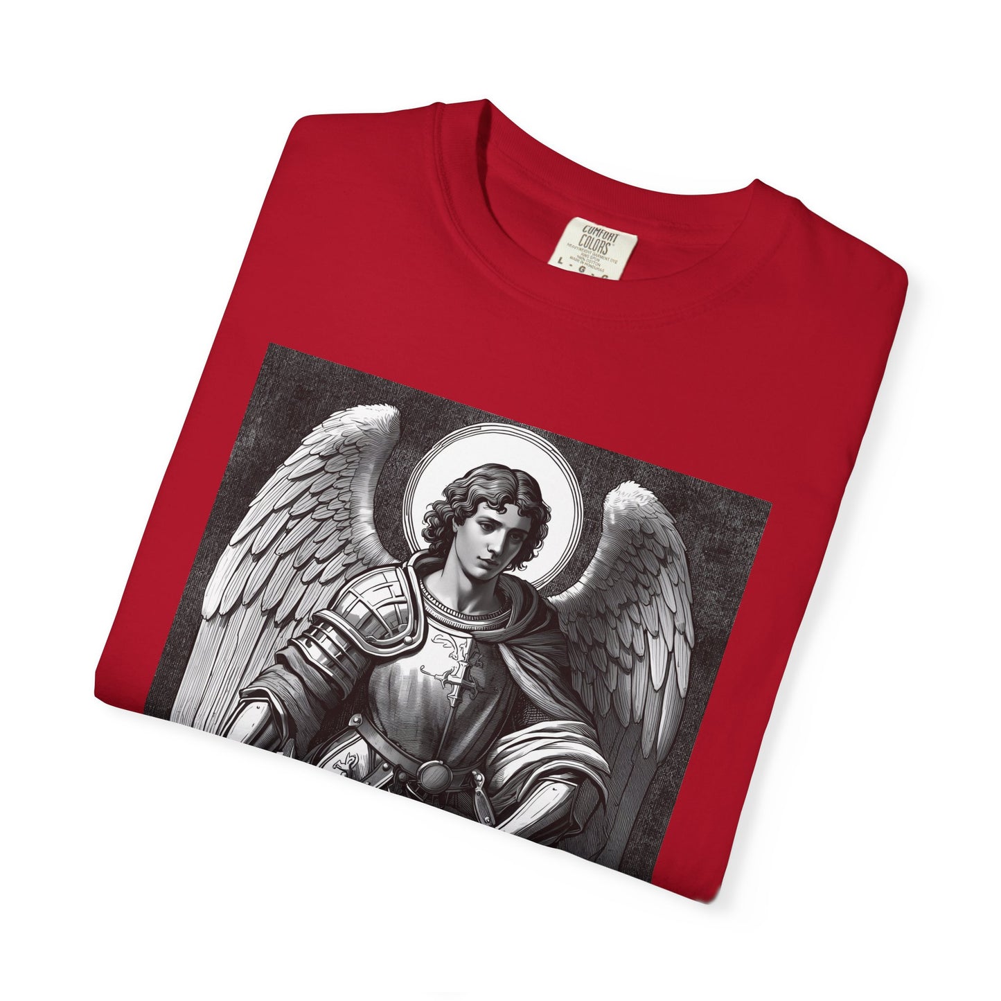 Angel Graphic T-Shirt - Ephesians 6:13 Unisex Cotton Tee