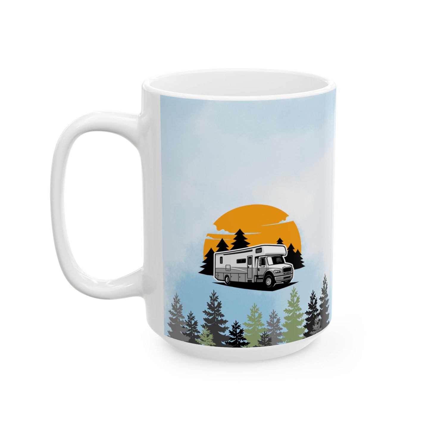 Joshua 1:9 Inspirational Ceramic Mug, Motivational Coffee Cup, Office Gift, Adventure Mug, Nature Lover's Drinkware, Outdoor Enthusiast Gift