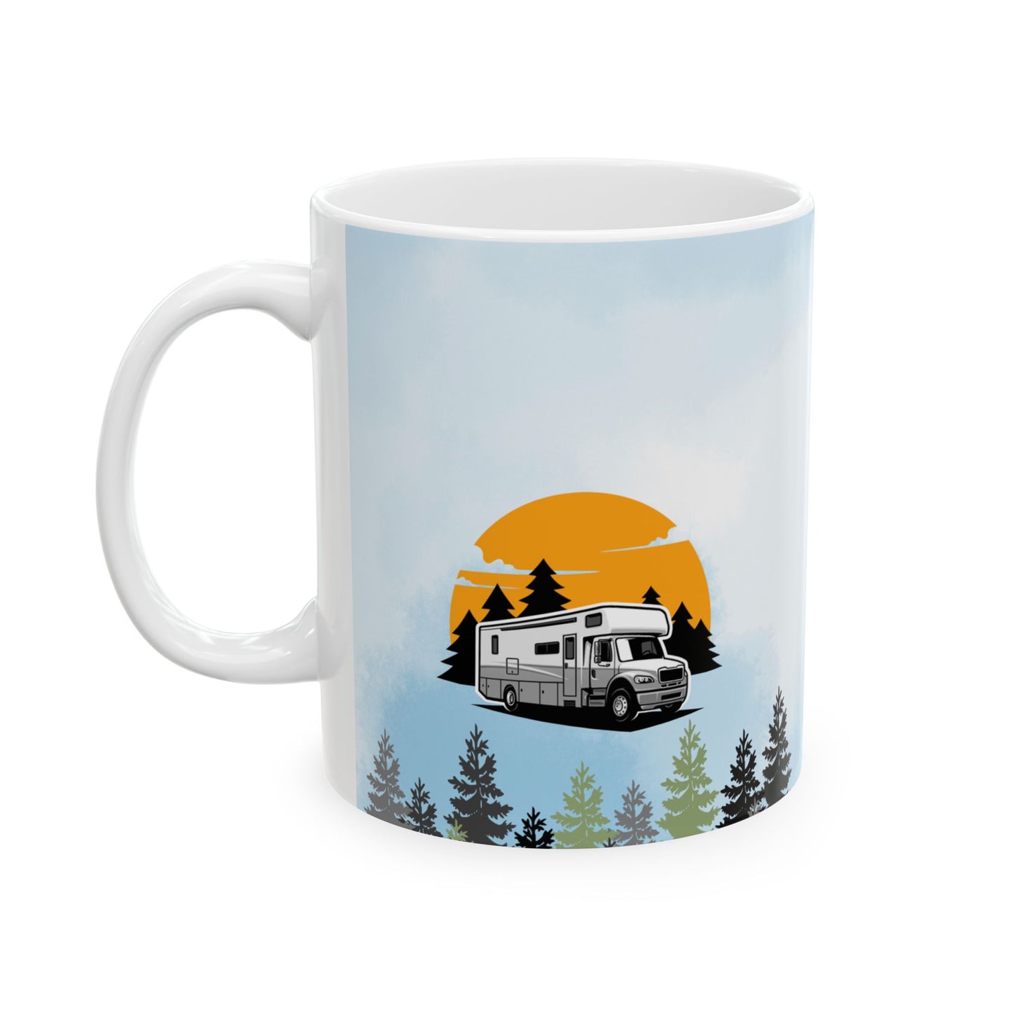 Joshua 1:9 Inspirational Ceramic Mug, Motivational Coffee Cup, Office Gift, Adventure Mug, Nature Lover's Drinkware, Outdoor Enthusiast Gift
