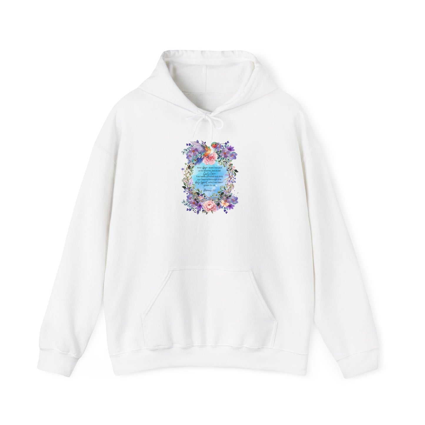 Floral Inspiration Hoodie for Cozy Days, Perfect Gift for Friends, Spring Fashion, Mother’s Day Gift, Everyday Comfort
